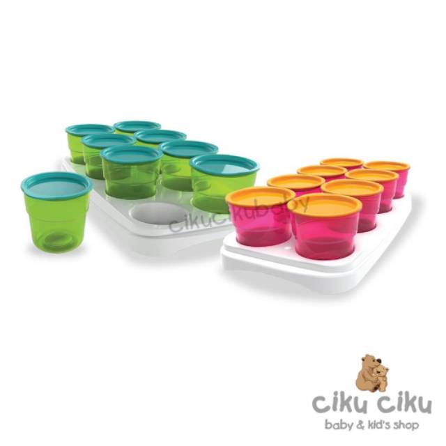 BabySafe Multi Use Containers Tempat Makanan Bayi | Peralatan Makan Bayi