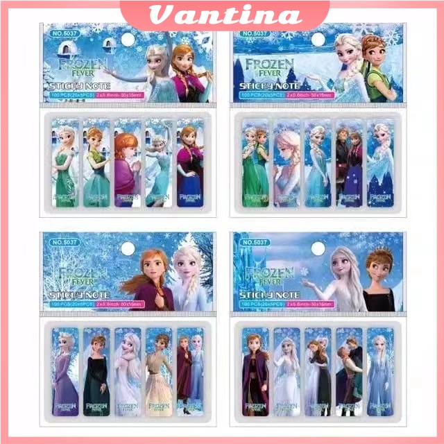 

Sticker note Pembatas buku plastik/post it plastik/bookmark/stick note plastic/sticker 1 set 100 cuci gudang