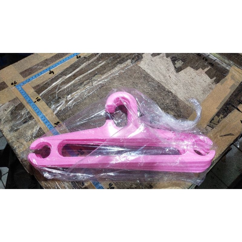 HL isi 12 pcs hanger pink dewasa