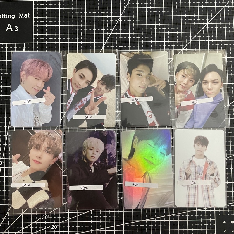 SEVENTEEN TREASURE PHOTOCARD JEONGHAN DK MASHIHO JEONGWOO ASAHI VERKWAN JEONGCHEOL STRAYKIDS IN JEON