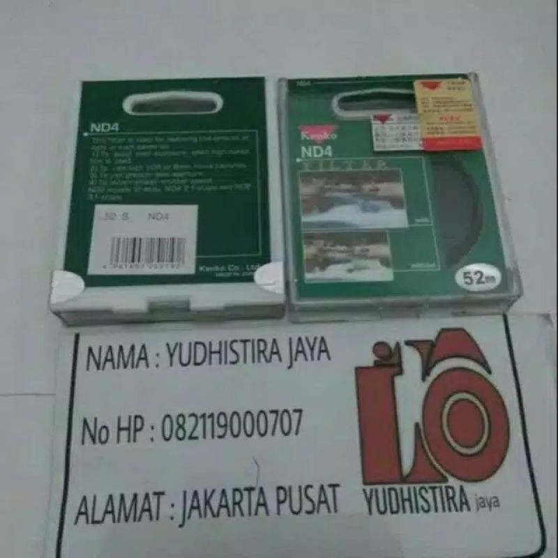 

KENKO ND4 52mm Segel