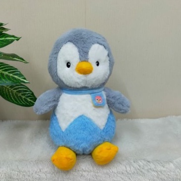 Boneka Pinguin Bulu Syall Size 12&quot;/34cm/boneka animal/boneka anak lucu/