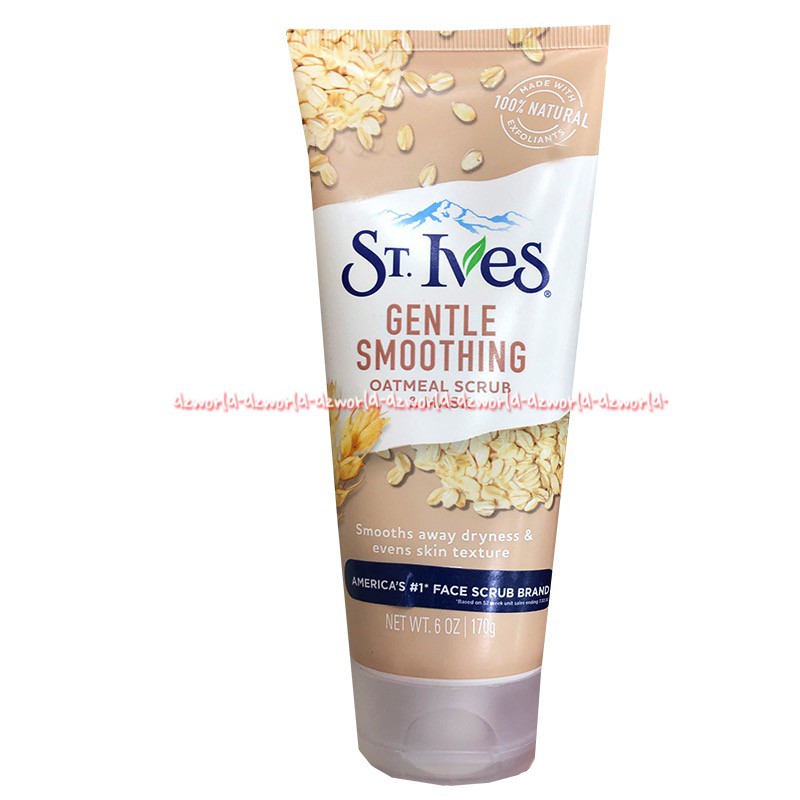 St Ives Gentle Smoothing Oatmeal Scrub Mask 170gr Masker Scrub Wajah Stives