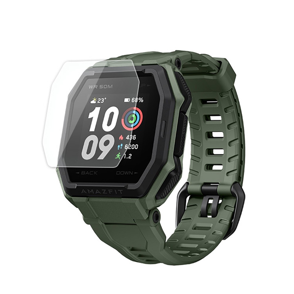 Pelindung Layar Tempered Glass Hd Anti Gores Untuk Smartwatch Xiaomi Huami Amazfit Ares