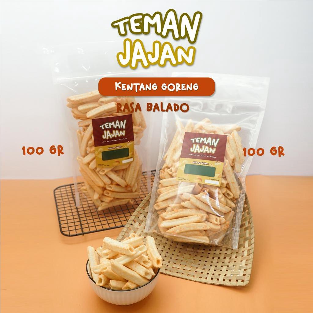 

STIK SNACK KENTANG KILOAN FRENCH FRIES POTATO GORENG BALADO ANAK 2000 ASLI