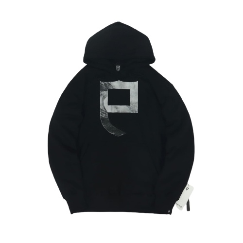 Jaket Sweater Hoodie PREVILLE LOWERCASE E – Black Edition Fashion Trendy Casual Pria Good Brand Qual