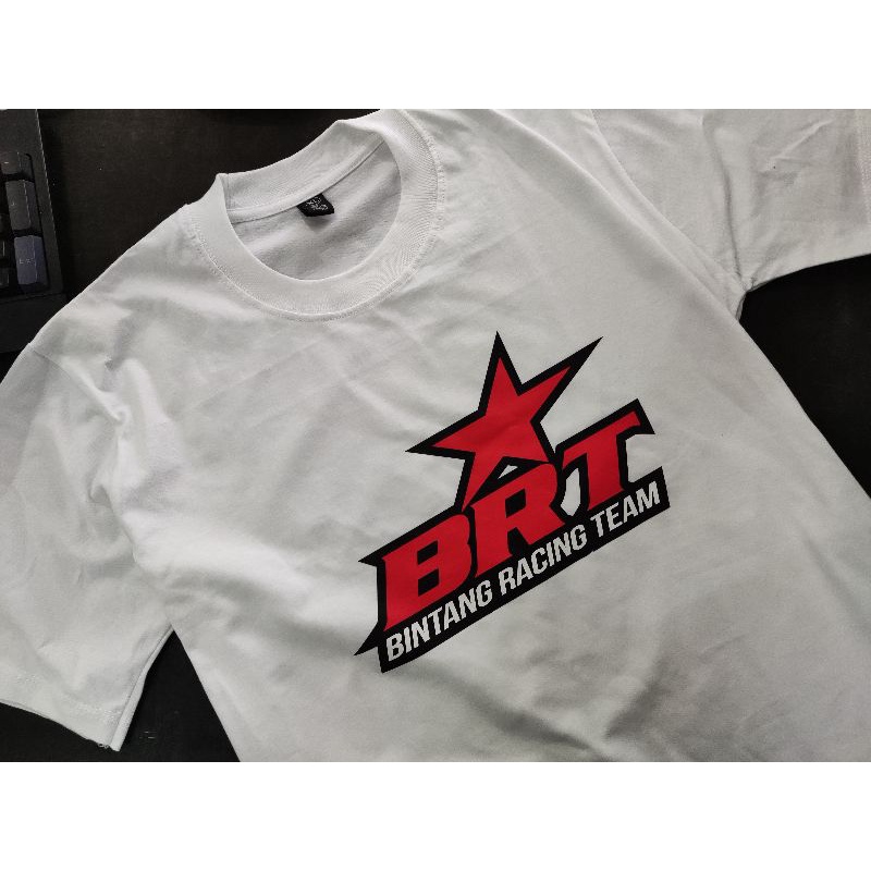 Kaos BRT bintang racing team kaos Racing Kaos Motor Kaos Balap
