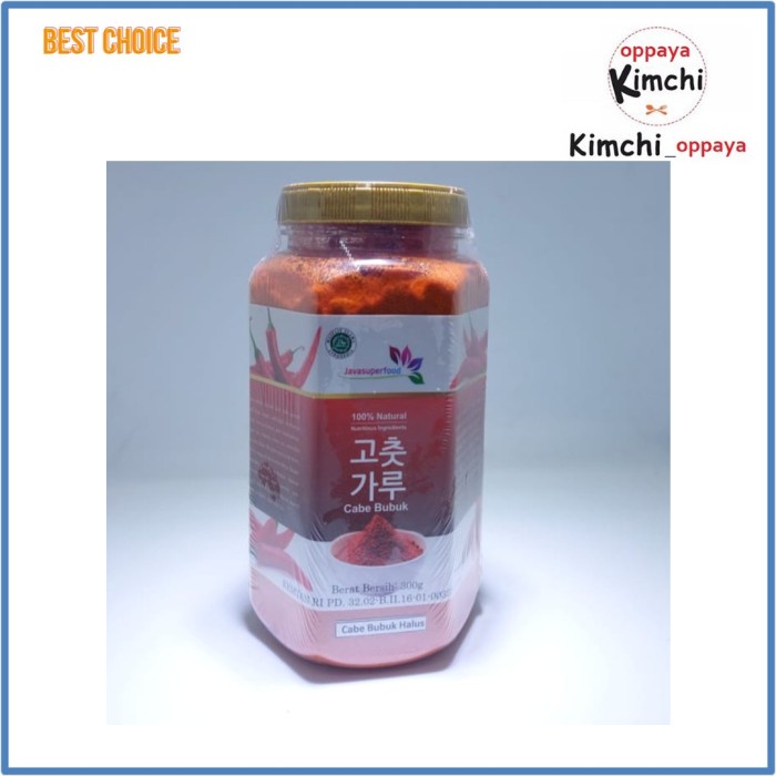 

Jual Gochugaru Korea Bubuk Cabe Korea 300 Gram - Halus