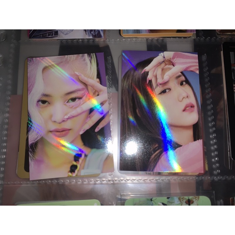 JENNIE JISOO (SET) HOLOGRAM BENEFIT WITHDRAMA HOW YOU LIKE THAT BLACKPINK BENE WD