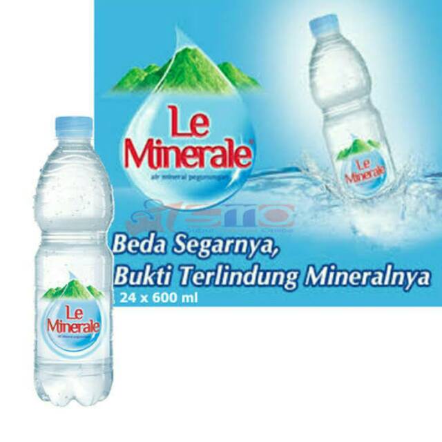 

Le Minerale 600ml #Le minerale