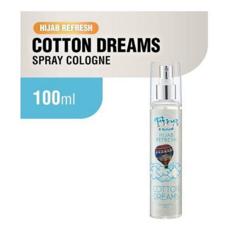 Fresh & Natural Hijab Refresh Cotton Dreams 100ml | Shopee Indonesia