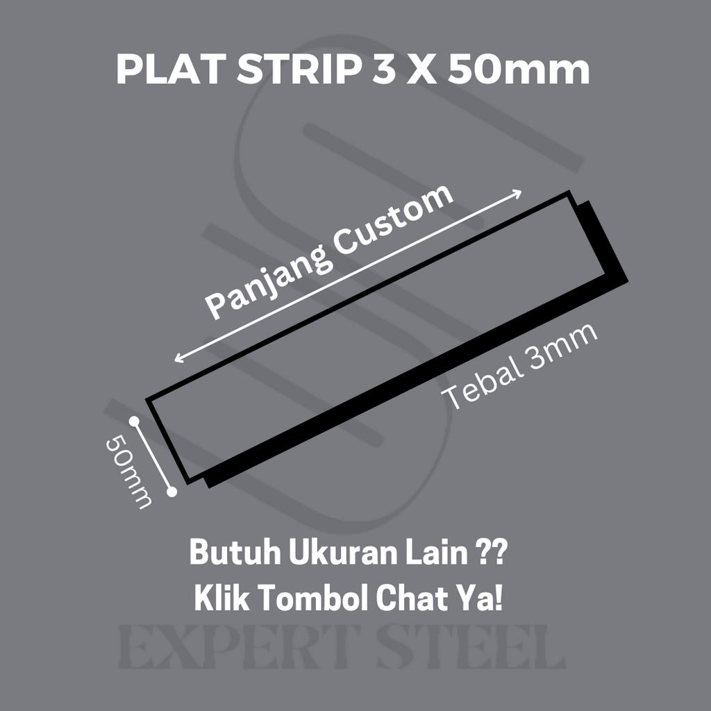 PLAT STRIP 3 X 50 X 1M