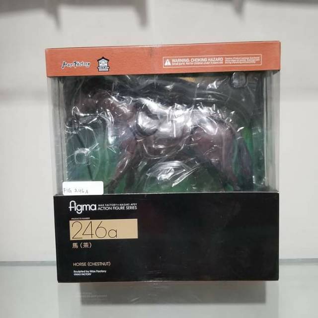 Mainan action figure
Figma kuda coklat 246a horse brown
Recast
tinggi sekitar 6 inch
artikulasi
skal