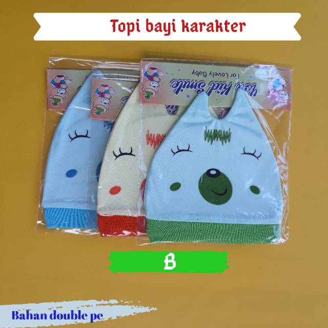 Topi bayi karakter