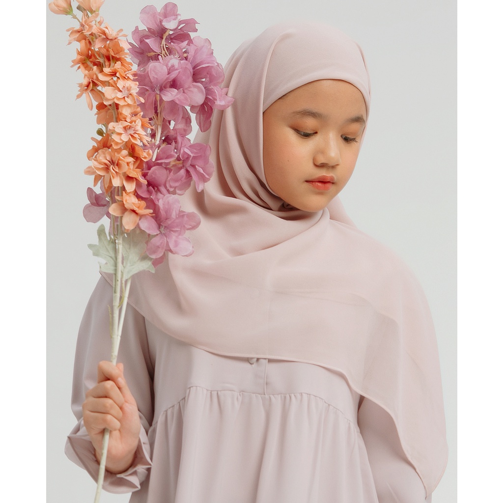 Cottoncut Haura Instan Hijab Kids Hijab Instant Square with Inner