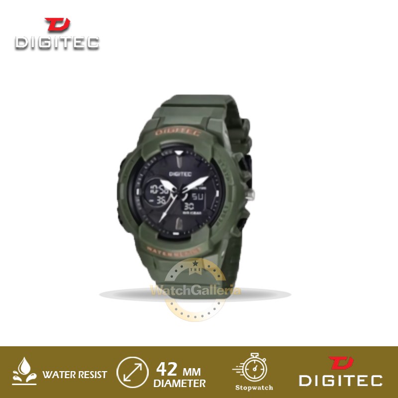 Jam Tangan Digitec Rubber BDA4130T BDA-4130T GR-4B