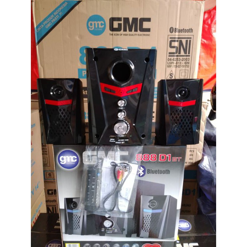 SPEAKER GMC 888 D1 BLUETOOTH