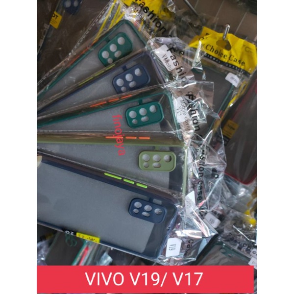 Case Aero My choice Vivo V19 V17 Silikon Dove pelindung Camera