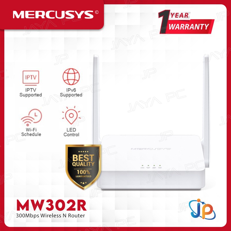 Mercusys MW302R Multi-Mode WiFi Wireless N Router Extender 300Mbps