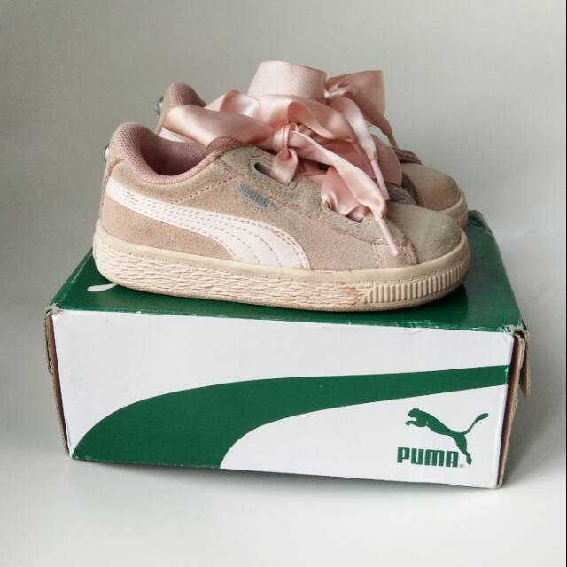 PUMA KIDS SUEDE HEART JEWEL preloved