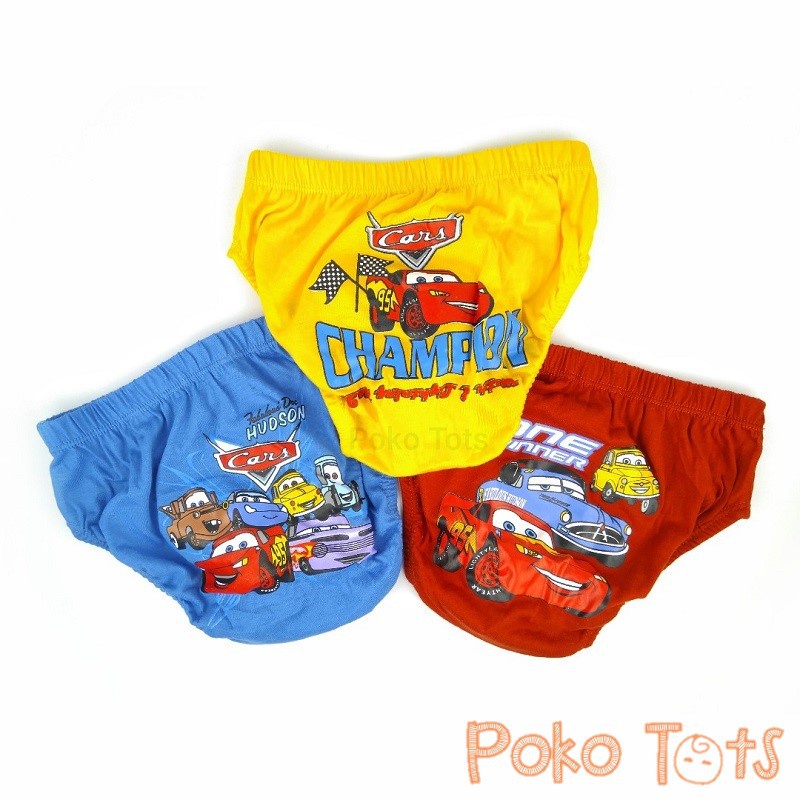 Ridges Boy's Briefs Character Size L (LARGE) Isi 3 Celana Dalam Karakter Anak Cowo CD Laki-Laki WHS