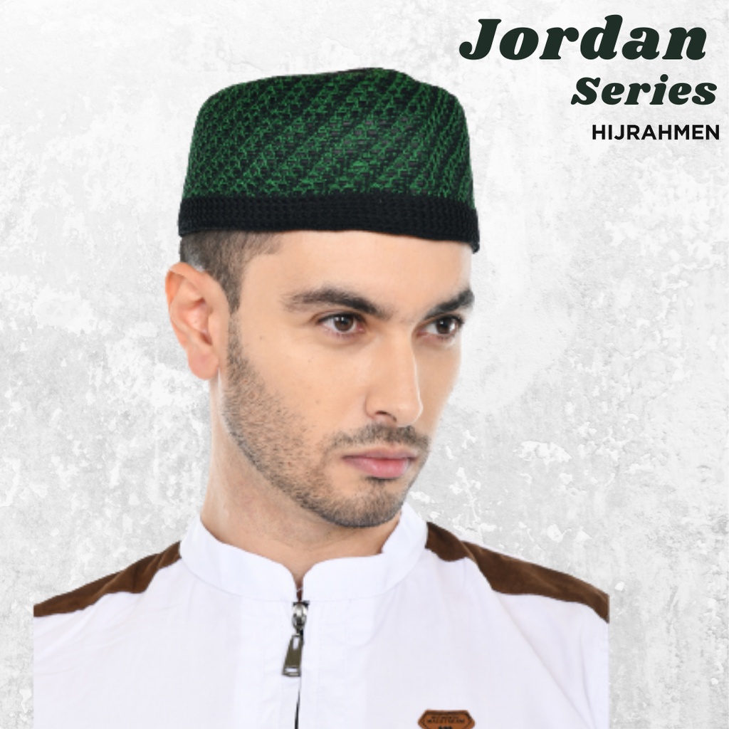 Hijrahmen Peci Kopiah Rajut seri Jordan