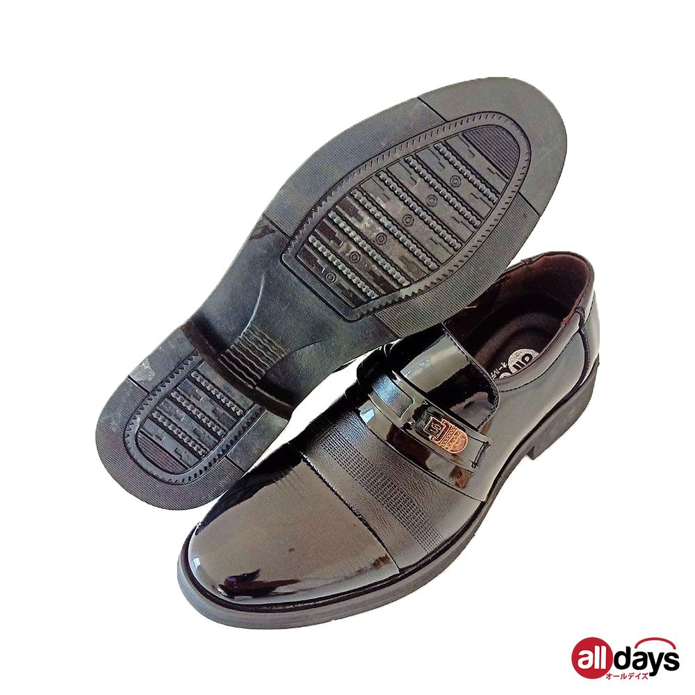 Alldays ~  Sepatu Pantofel Slip On Kulit Formal Pria 7-89 Size 38-44