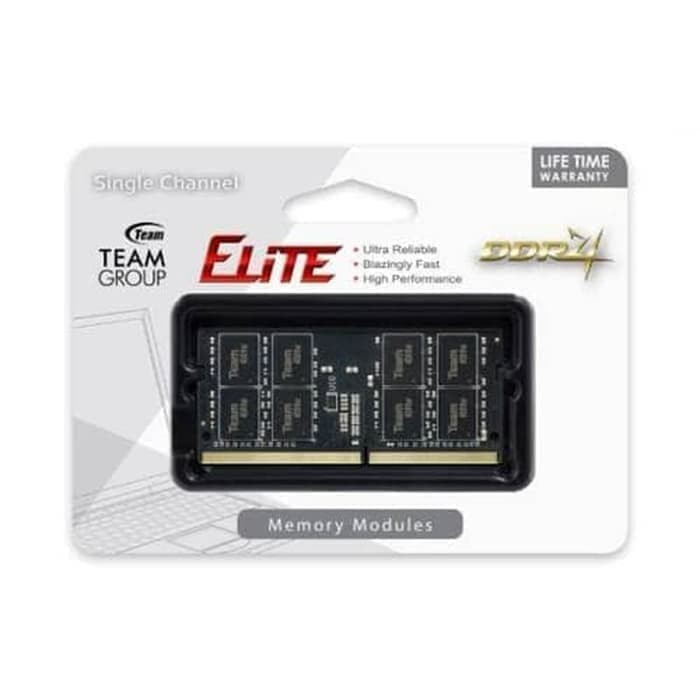 Sodimm Team Elite Ddr4 8GB - Sodimm Ddr4 8Gb Team Elite - Resmi