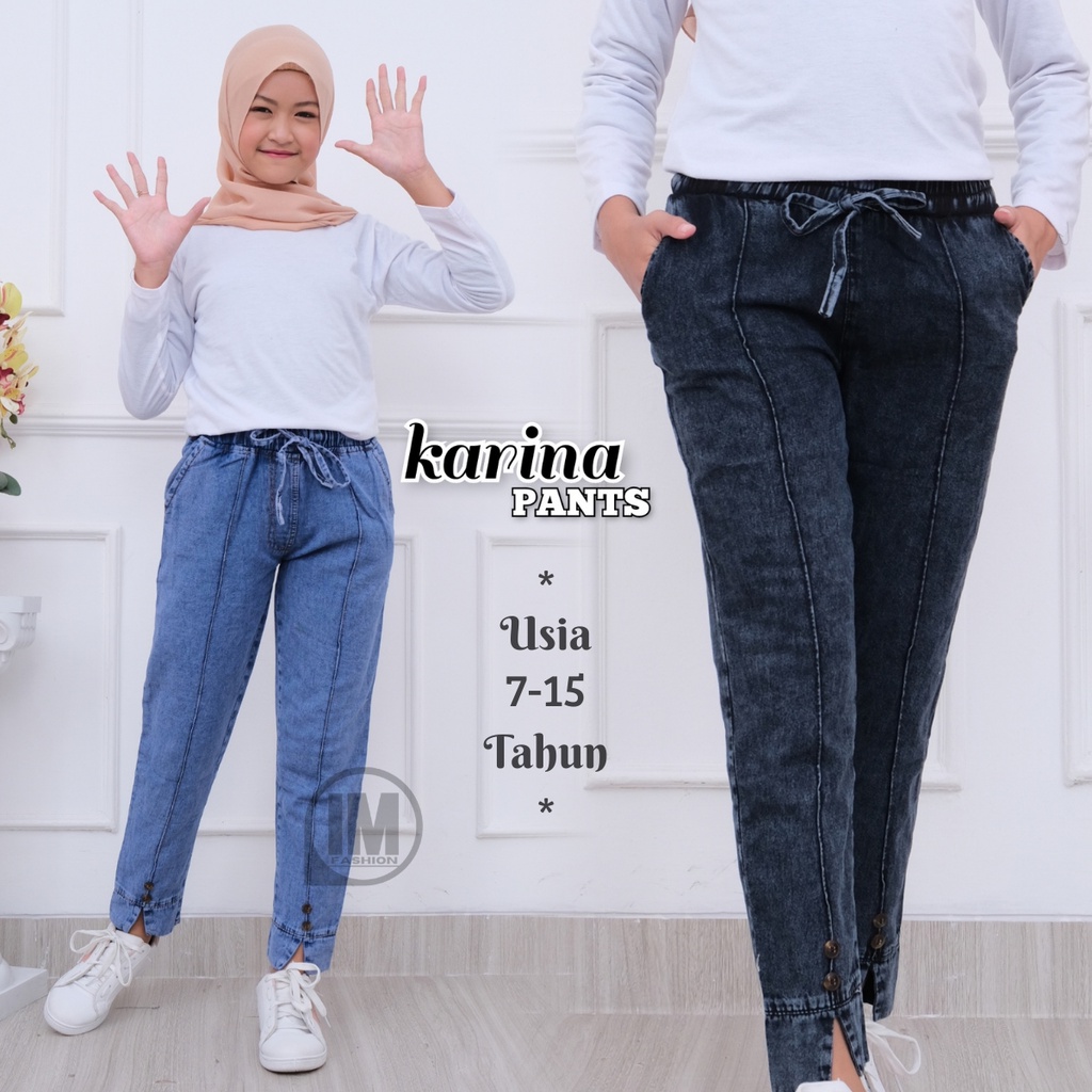 Celana Panjang Anak Perempuan Jeans Premium