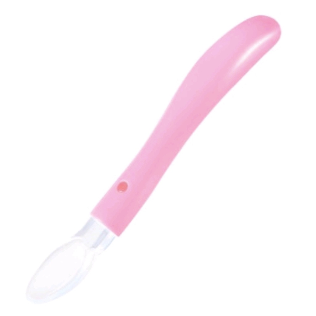 SENDOK MAKAN BAYI SILIKON / SENDOK BAYI SILICONE / BABY SILICONE SOFT SPOON BPA FREE (IP)