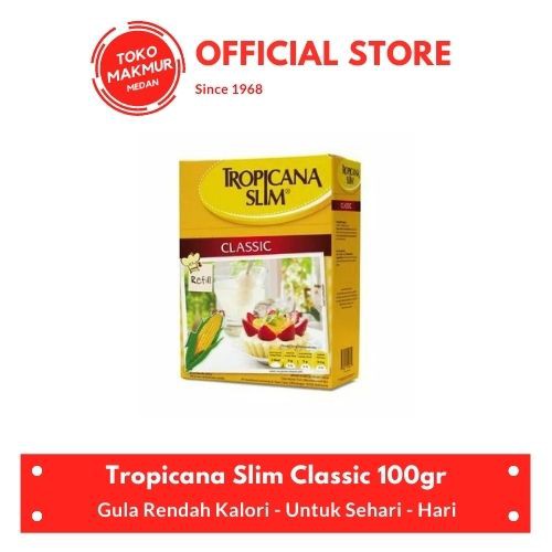 TROPICANA SLIM SWEETENER CLASSIC 100GR