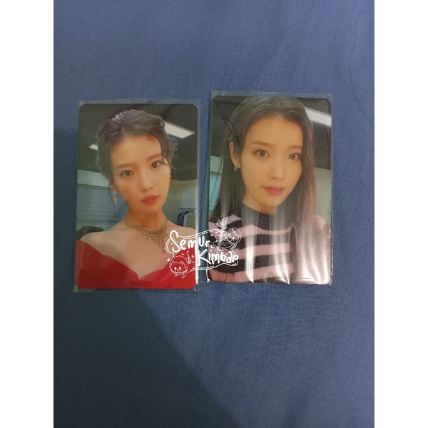 Photocard (pc) IU Celebrity selfie