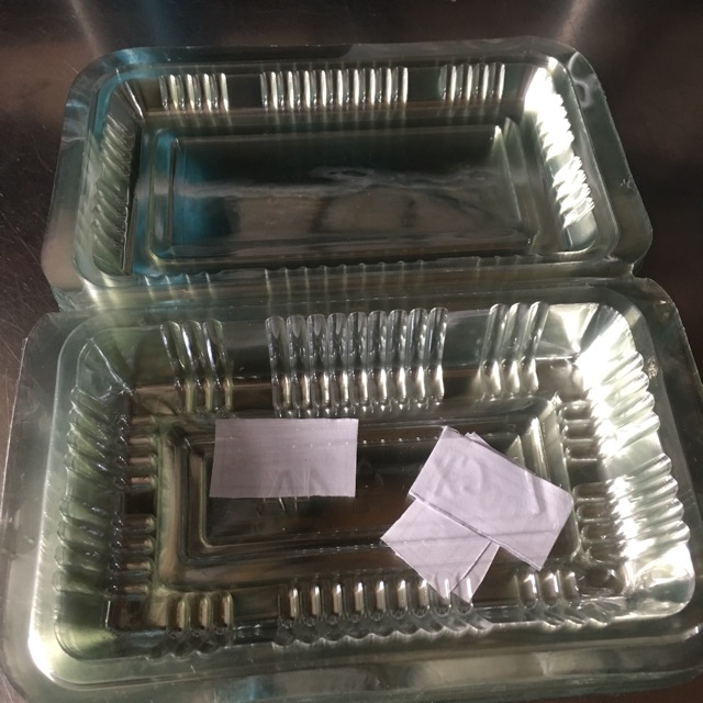 Kotak Box Mika Makanan 4A wadah kotak nasi kuning kue snack jajanan pasar