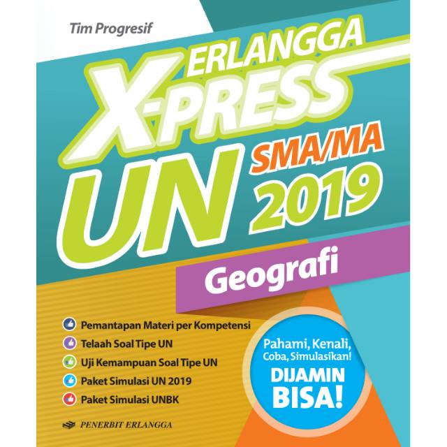 BUKU ERLANGGA X-PRESS UN SMA/MA 2019 GEOGRAFI-0