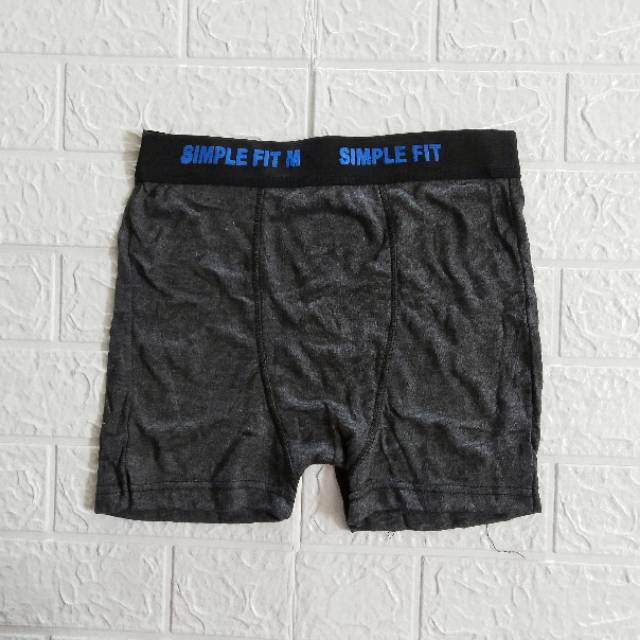 Daleman boxer CD pria spandex adem L XL murah santai / harian cowok / laki