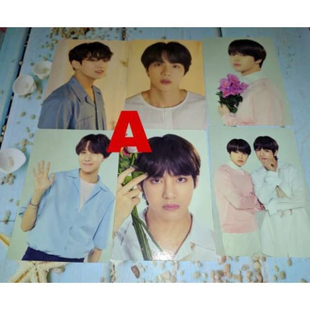 BTS LOVE YOURSELF MD TOUR MINI PHOTOCARD SHAFING PC