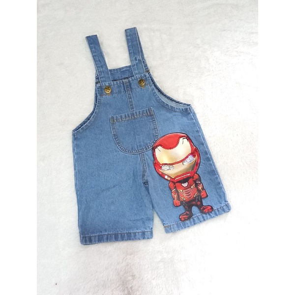 OVERALL LED (NYALA) / OVERALL JEANS ANAK