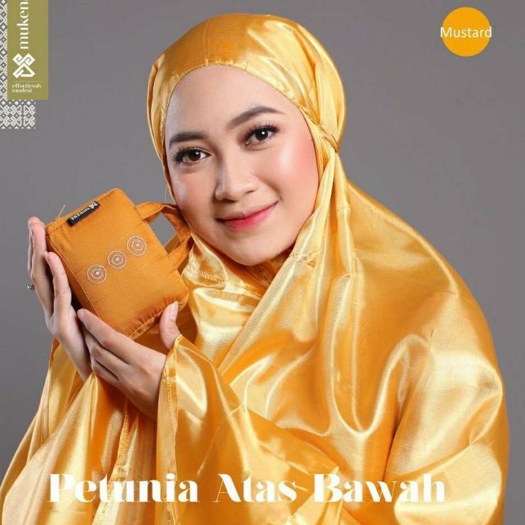 Dijamin Miring harga.. Mukena MURI PETUNIA AB (atas bawah) by Karita