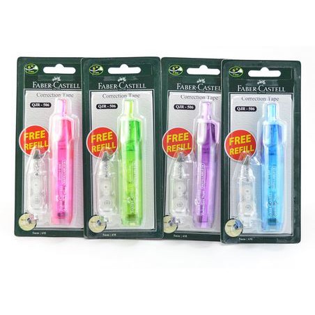 

Correction Tape Faber Castell QJR-506 + 1 Refill