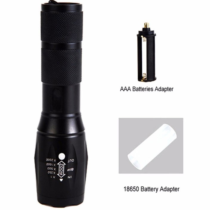 Flashlight Senter E17S Mini LED Cree XM-L T6 3800 Lumens