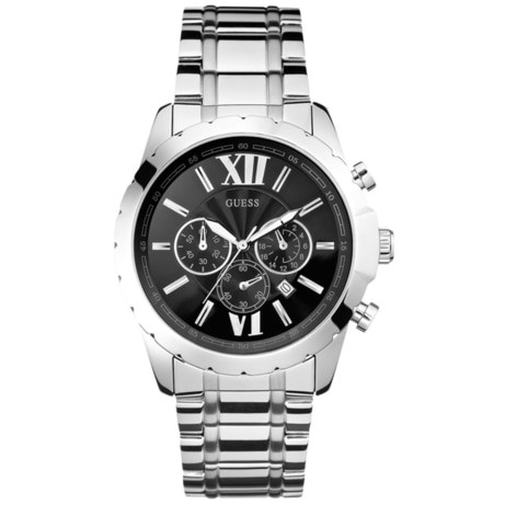 Guess W0193G2 - Jam Tangan Pria - Silver