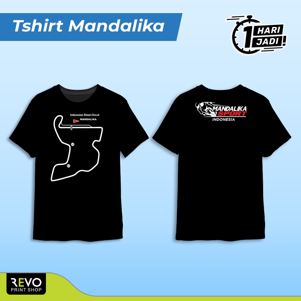 Kaos Mandalika Sirkuit / Tshirt Mandalika Circuit