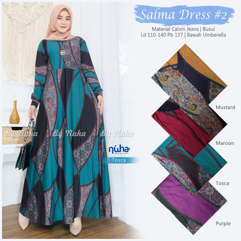 Cod Gamis Salma dress#2 by nuha