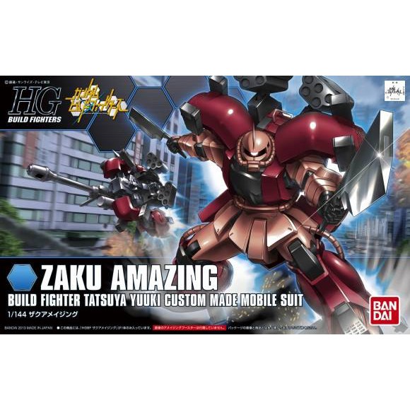 BANDAI 1/144 HG HGBF Zaku Amazing