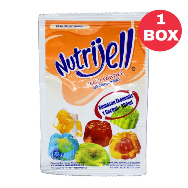 

GROSIR - Nutrijell Jelly Powder Rasa Jeruk (10gr)