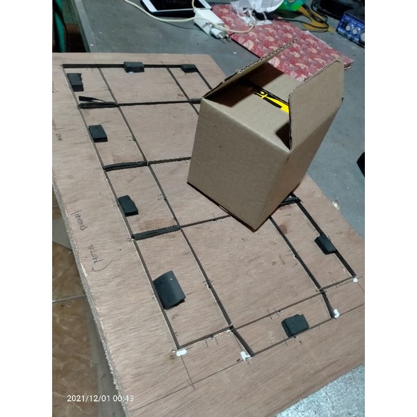 

pisau pond dus paking 15x10x10cm