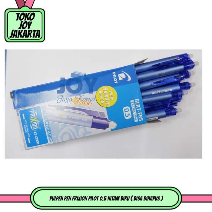 

MURAH Pulpen Pen Frixion Pilot 0.5 HITAM BiRU ( Bisa Dihapus ) - 05 HITAM