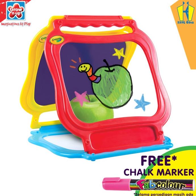 

Crayola Papan Tulis - 5-in-1 Creative Fun Tabletop Easel GNU-5098