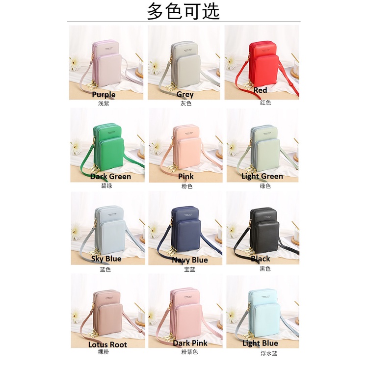 Serenity Dompet HP Touch Screen Forever Young Tas Selempang Wanita Import Murah Readi Jakarta 399