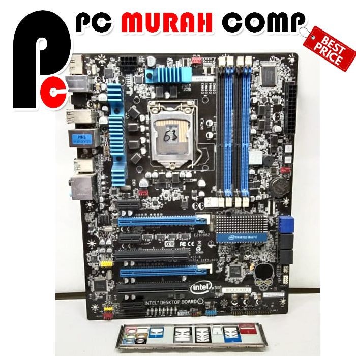 Mainboard LGA 1155 H67 ATX Merek INTEL